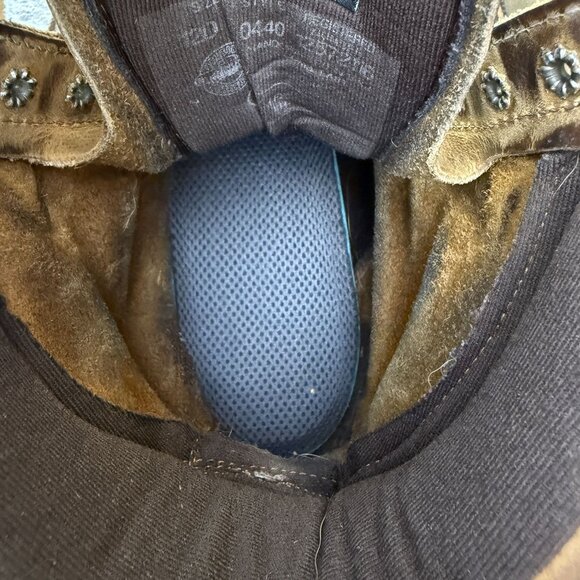 ✅Justin Original Brown Leather Work-boots Soft-Toe EH J-Max 440 Mens 12D USA - Picture 12 of 12